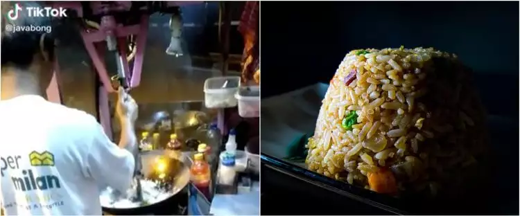 Inovasi viral tukang nasi goreng keliling, bikin tak capek mengaduk