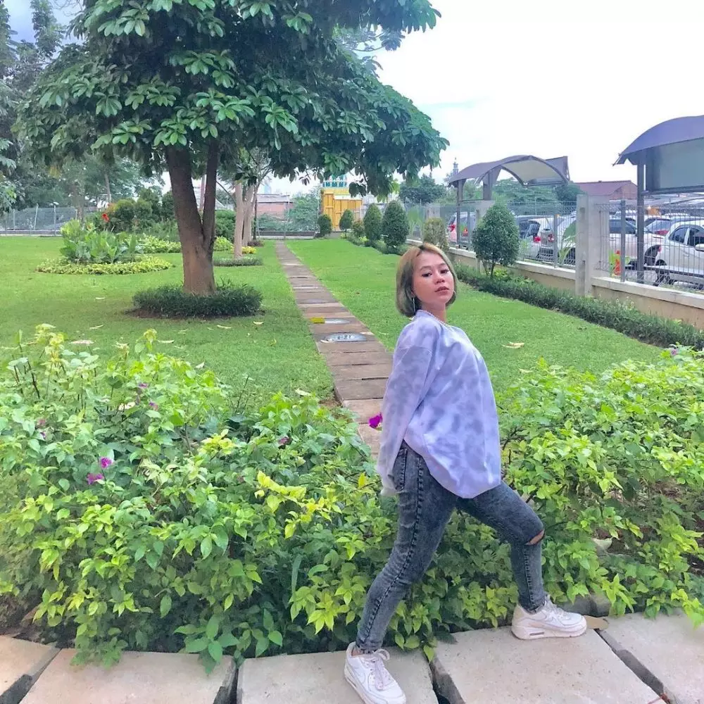 gaya rambut baru cimoy montok © Instagram