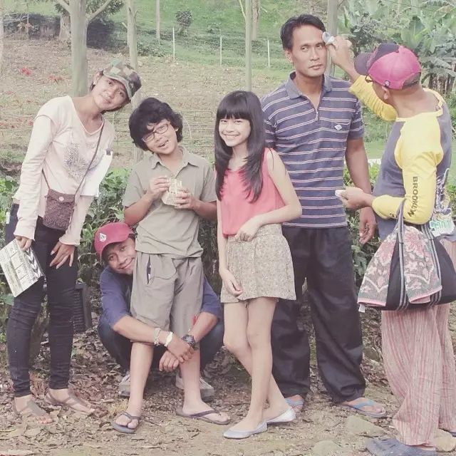 Potret Hanggini di awal karier © 2021 brilio.net