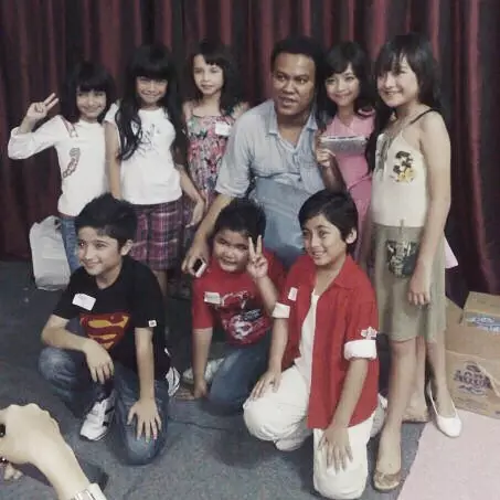 Potret Hanggini di awal karier © 2021 brilio.net