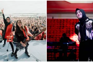 Kangen manggung, ini 8 potret totalitas Tantri Kotak saat konser