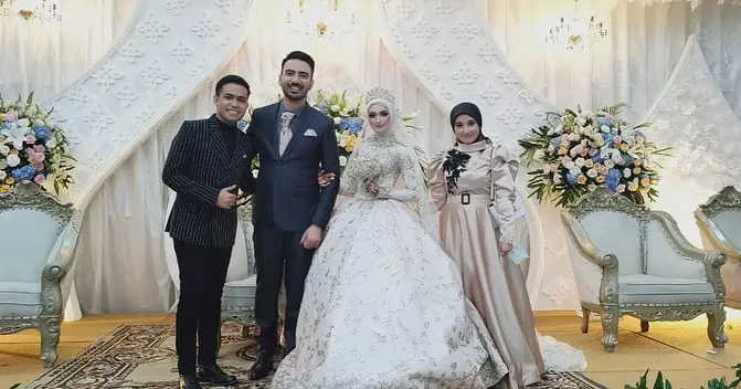 LIDA dan D'Academy di pernikahan Reza © 2021 brilio.net