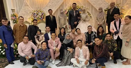 LIDA dan D'Academy di pernikahan Reza © 2021 brilio.net