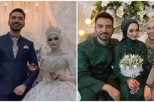Gaya 8 jebolan D'Academy dan LIDA di pernikahan Reza & Valda, memesona