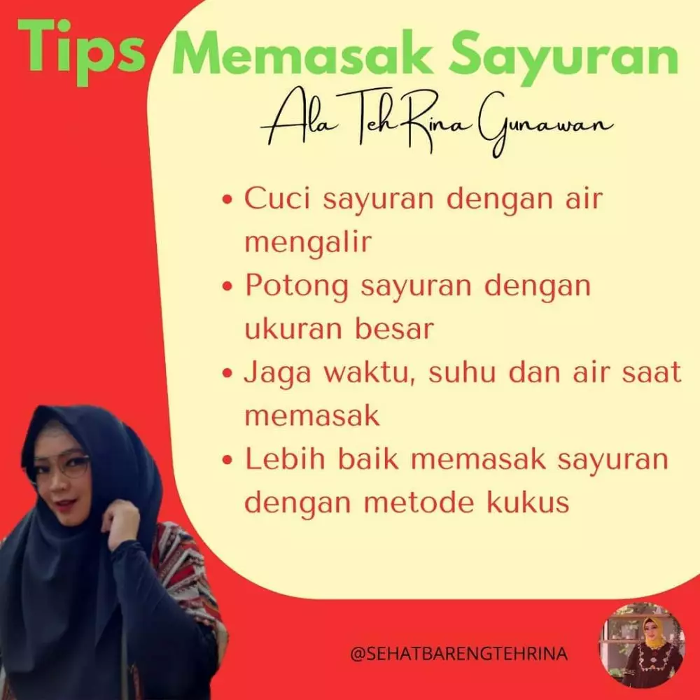 tips diet Rina gunawan © Instagram