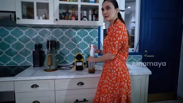 dapur baru Luna Maya © 2021 brilio.net