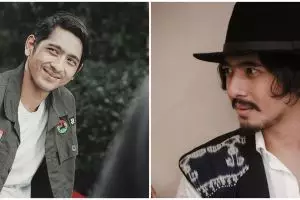 10 Pesona Arya Saloka dengan rambut gondrong dan berewok, manglingi