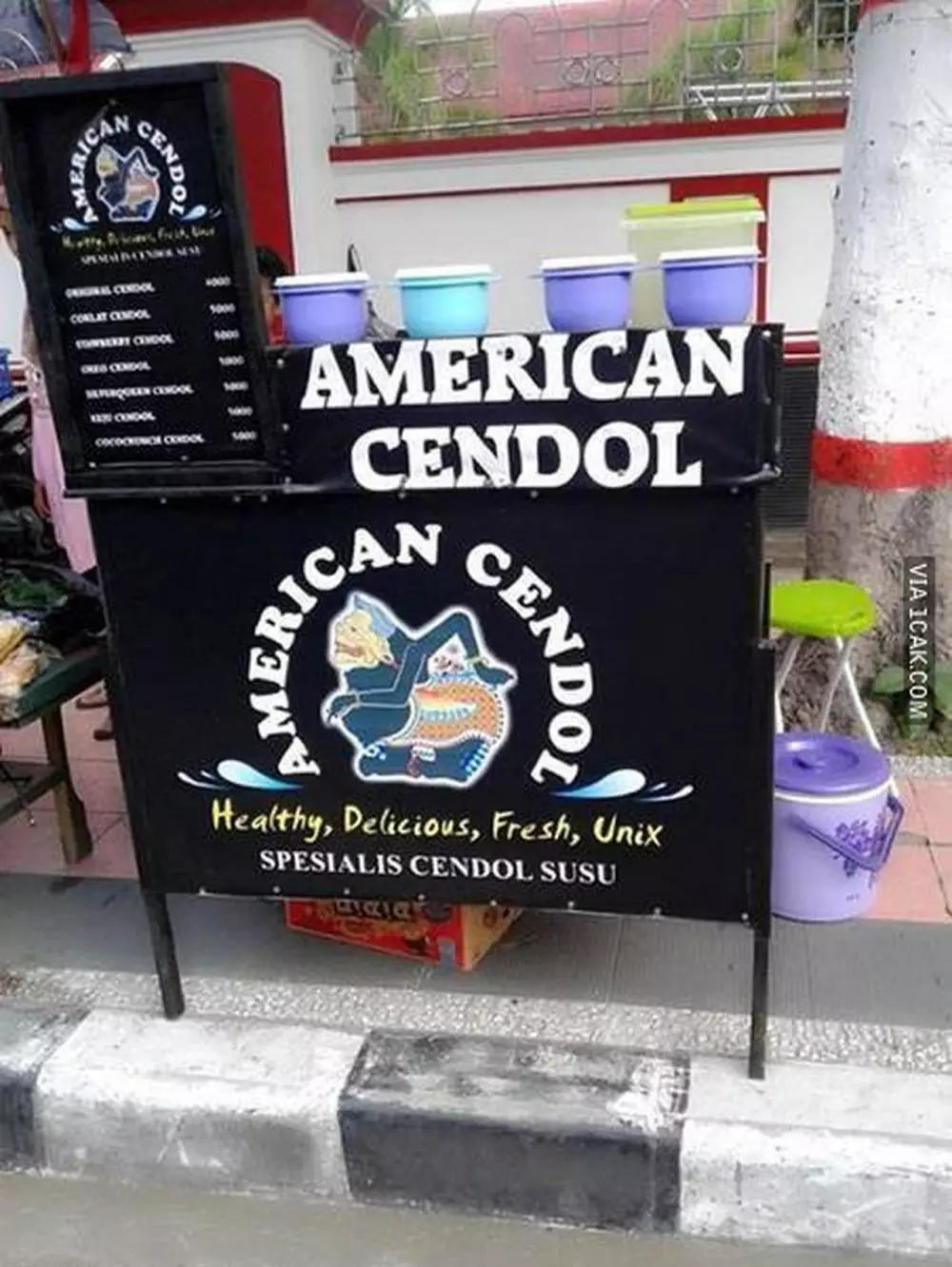 Cara promosi cendol dawet © berbagai sumber Cara promosi cendol dawet © berbagai sumber