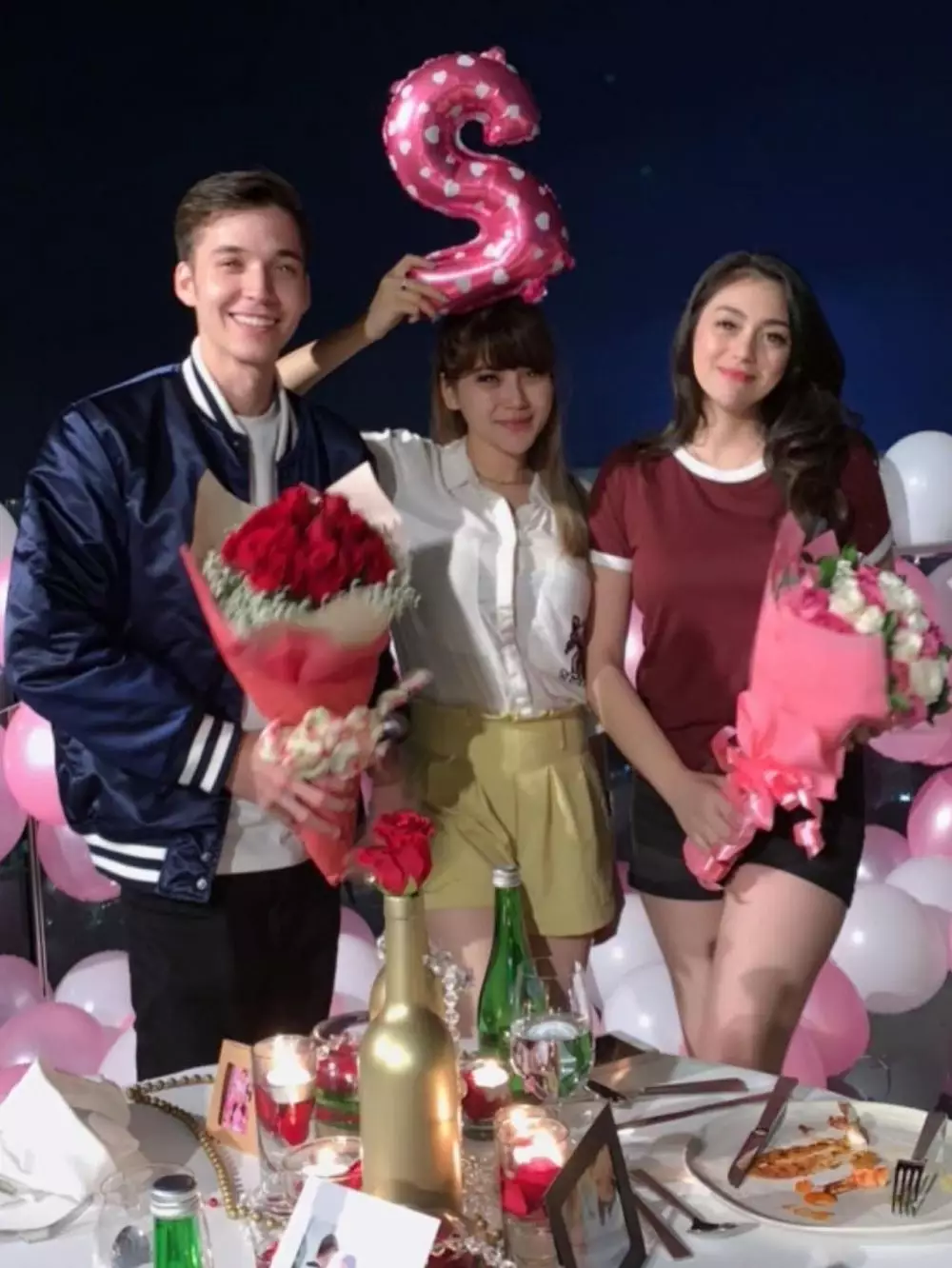 celine evanglista dan adik © Instagram