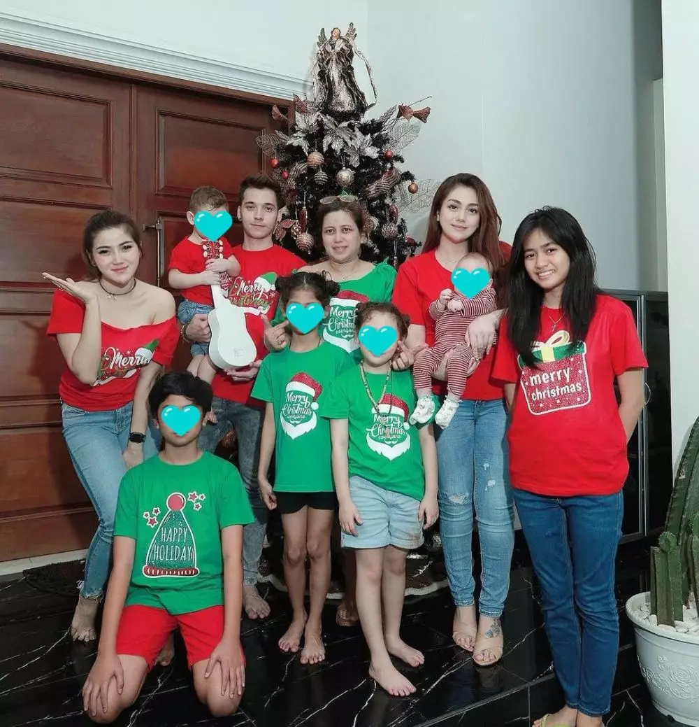 celine evanglista dan adik © Instagram