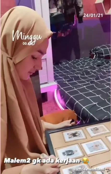 kamar Evan Marvino dan istri © Instagram