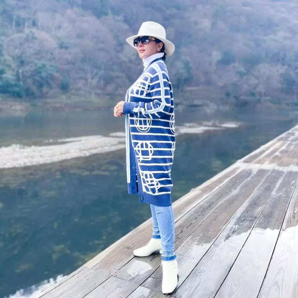 Momen liburan Syahrini di Jepang © Instagram