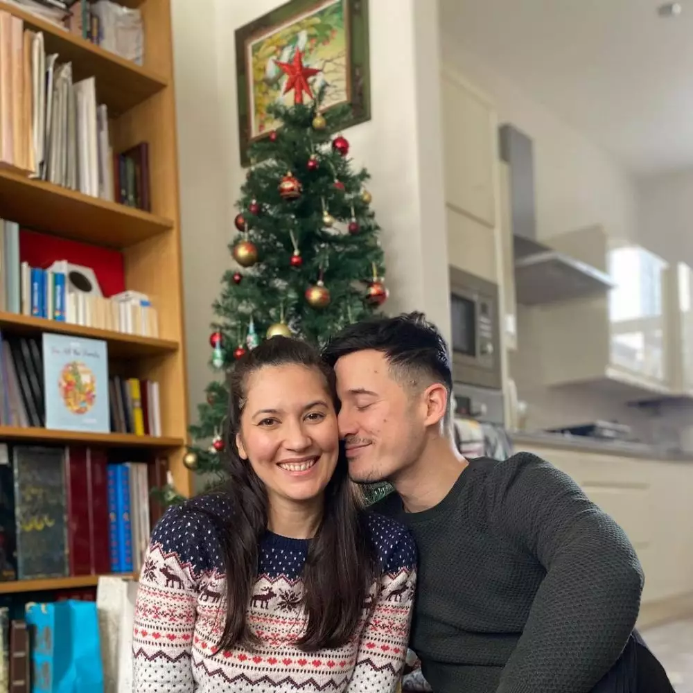 Hannah dan Nino di London © Instagram Hannah dan Nino di London © Instagram