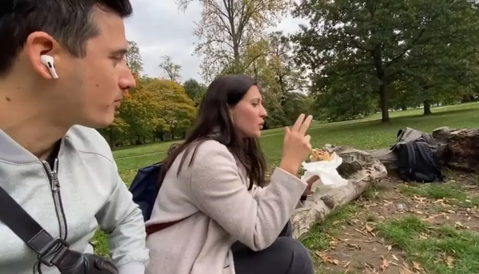 Hannah dan Nino di London © YouTube Hannah dan Nino di London © YouTube