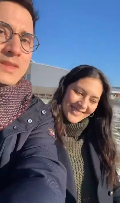 Hannah dan Nino di London © Instagram Hannah dan Nino di London © Instagram