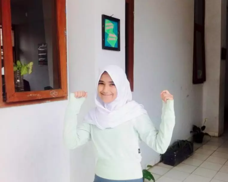 Potret Nadya Mustika saat sekolah © 2021 brilio.net Potret Nadya Mustika saat sekolah © 2021 brilio.net