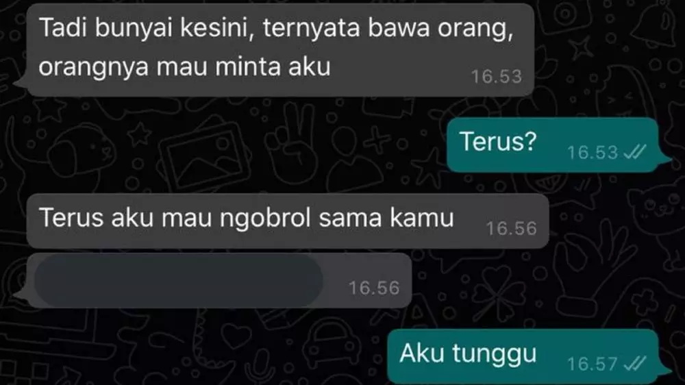 Chat pacar dilamar cowok lain © berbagai sumber Chat pacar dilamar cowok lain © berbagai sumber