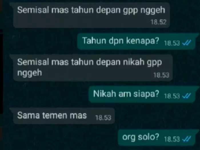 Chat pacar dilamar cowok lain © berbagai sumber Chat pacar dilamar cowok lain © berbagai sumber