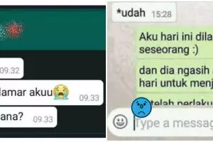 10 Chat drama pacar dilamar cowok lain, nyeseknya sampai ubun-ubun