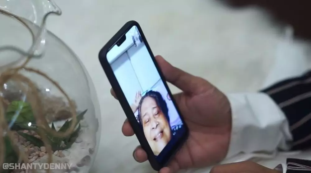 ultah pernikahan Denny Shanty © YouTube