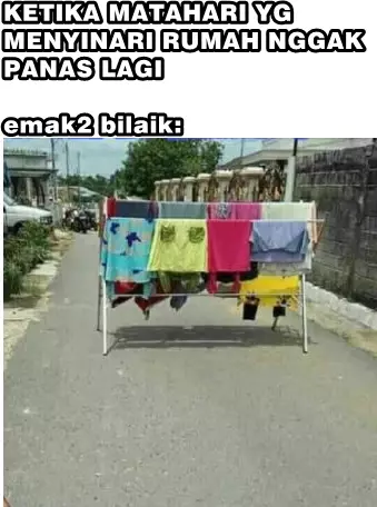 meme lucu solusi ala emak Berbagai sumber