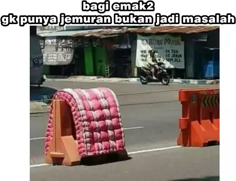 meme lucu solusi ala emak Berbagai sumber