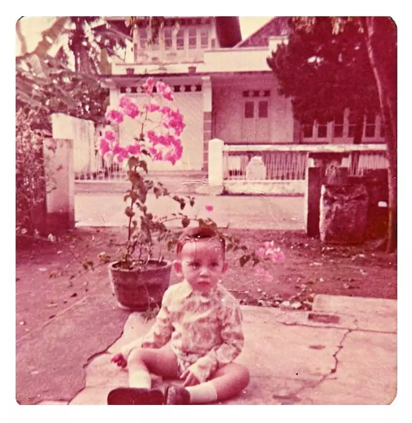 potret masa kecil marcelino  © Instagram