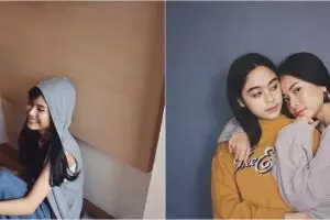 Bersahabat sejak kecil, ini 8 momen akrab Yasamin Jasem dan Hanggini