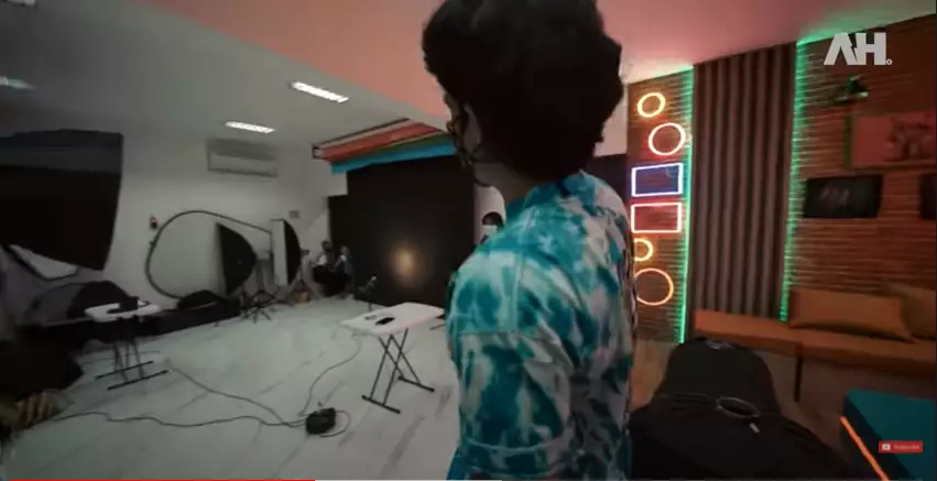 Potret studio konten YouTube The Hermansyah A6 YouTube dan Instagram