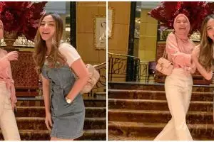 8 Momen kebersamaan Margin Wieheerm dan Lesty Kejora, sahabat karib