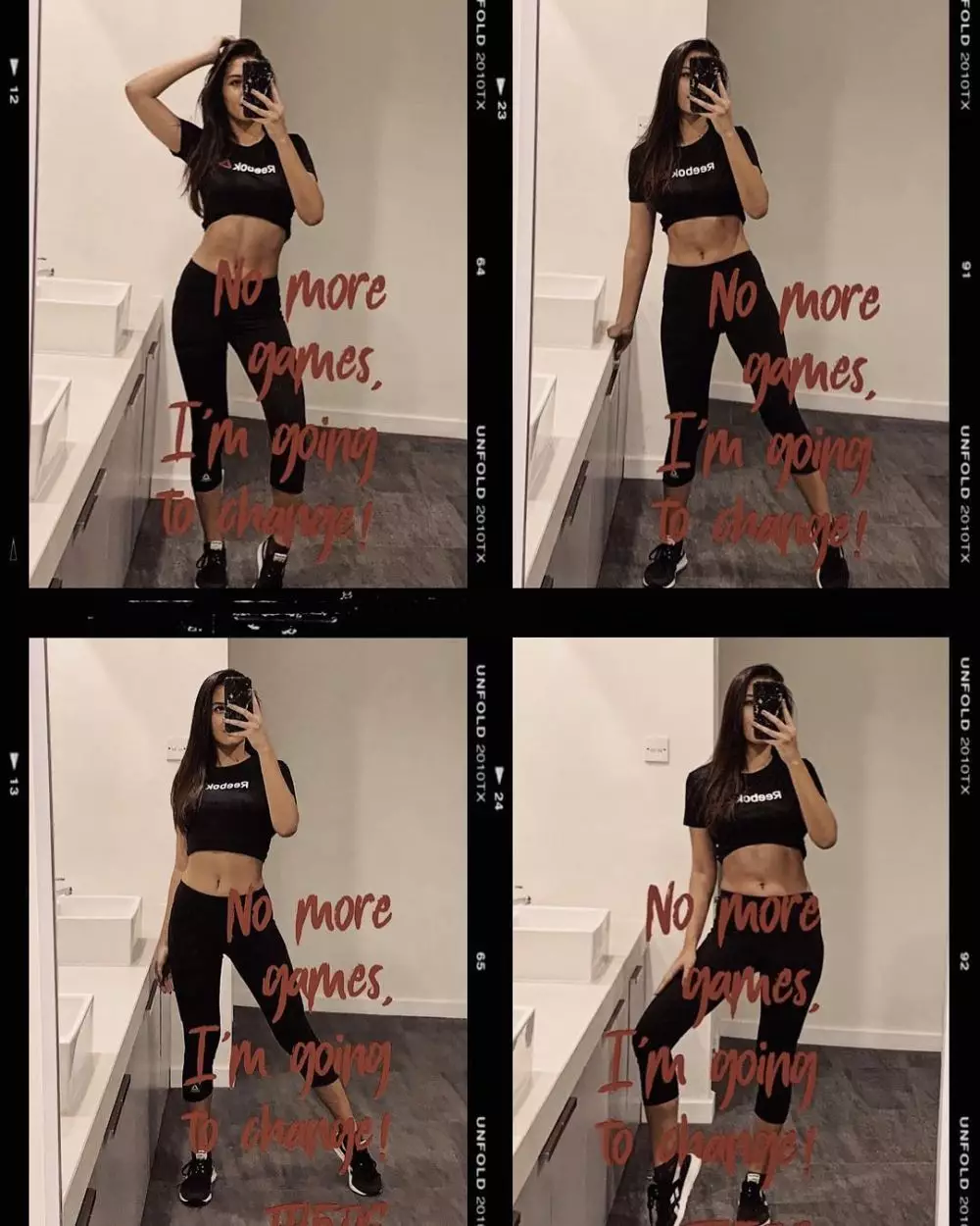 pesinetron pamer perut sixpack © Instagram