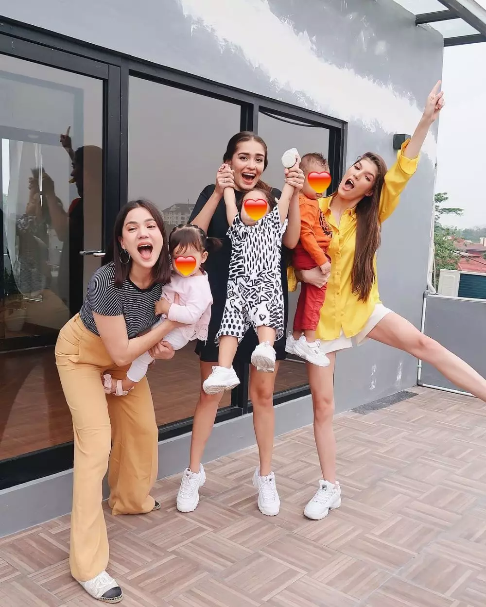 kebersamaan alice norin dan geng © Instagram