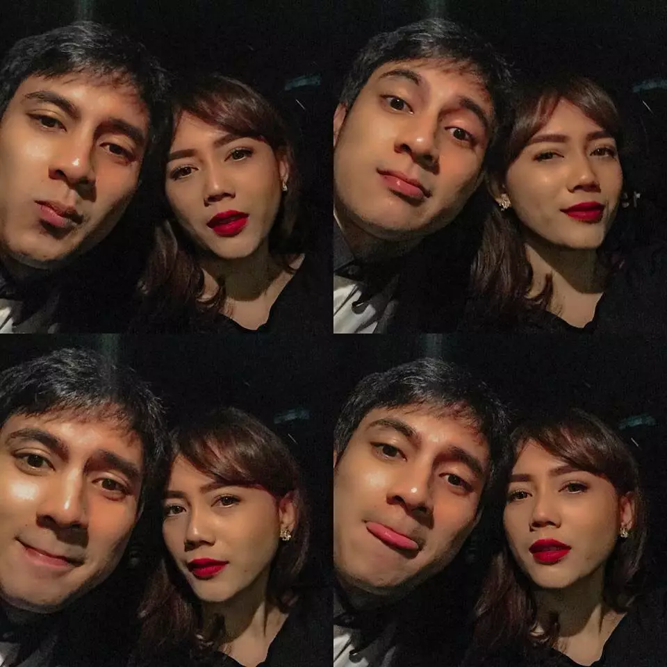 Momen mesra Carlo Milk dan istri © Instagram Momen mesra Carlo Milk dan istri © Instagram