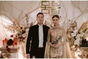 7 Momen sangjit Marcella Daryanani, serba elegan dan mewah