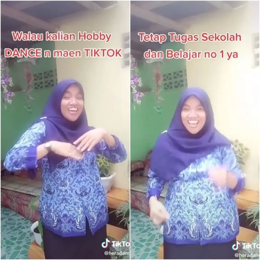 Viral ibu guru edukasi murid lewat TikTok, kreatif abis