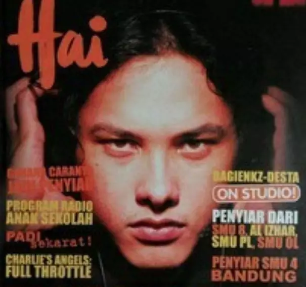 Nicholas Saputra majalah jadul © Facebook