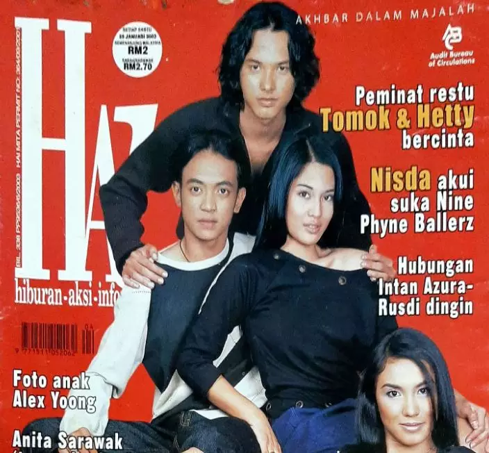 Nicholas Saputra majalah jadul © Facebook