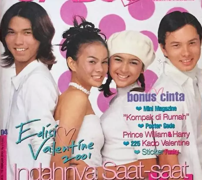 Nicholas Saputra majalah jadul © Facebook