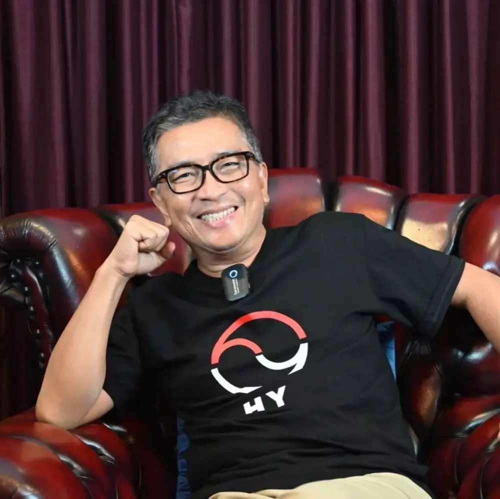 Helmy yahya positif covid © 2021 brilio.net