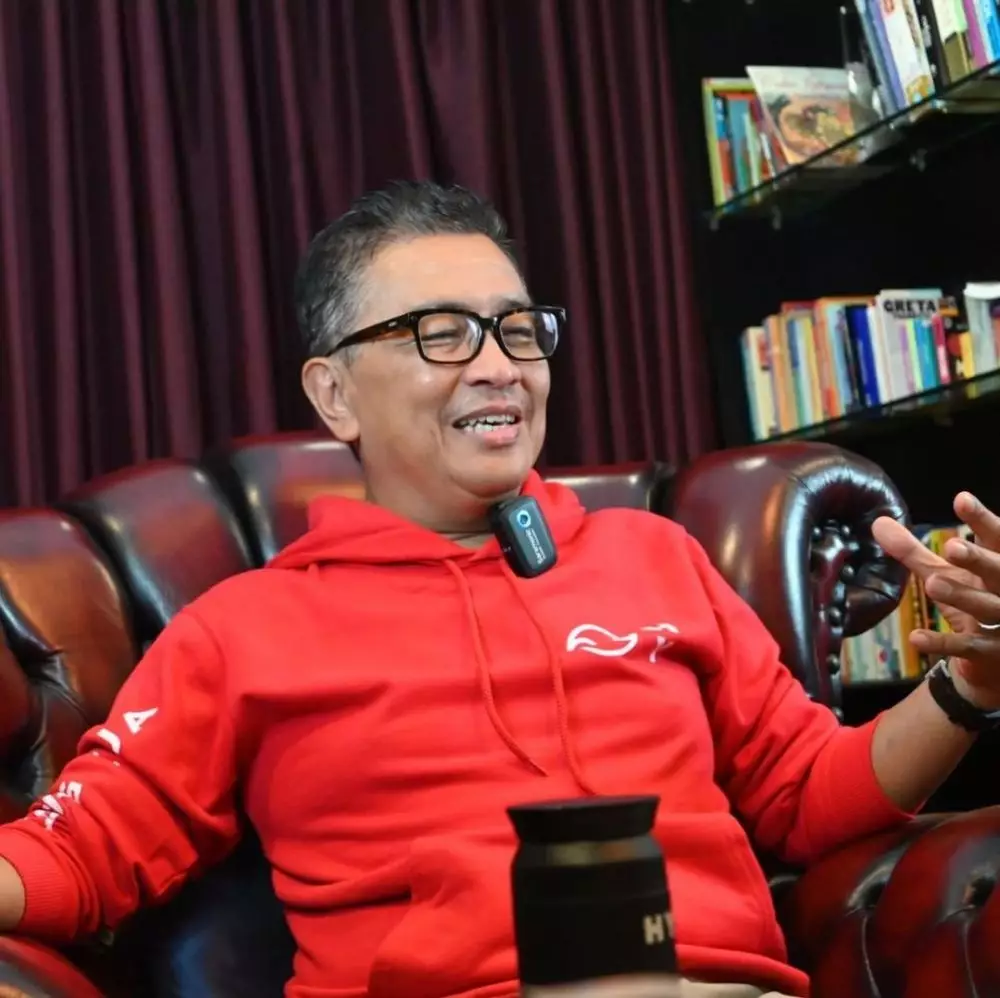 Helmy yahya positif covid © 2021 brilio.net