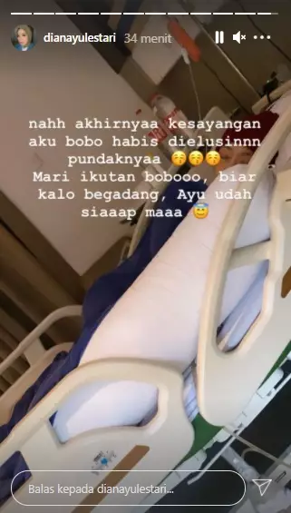 dian ayu rawat ibunda © Instagram