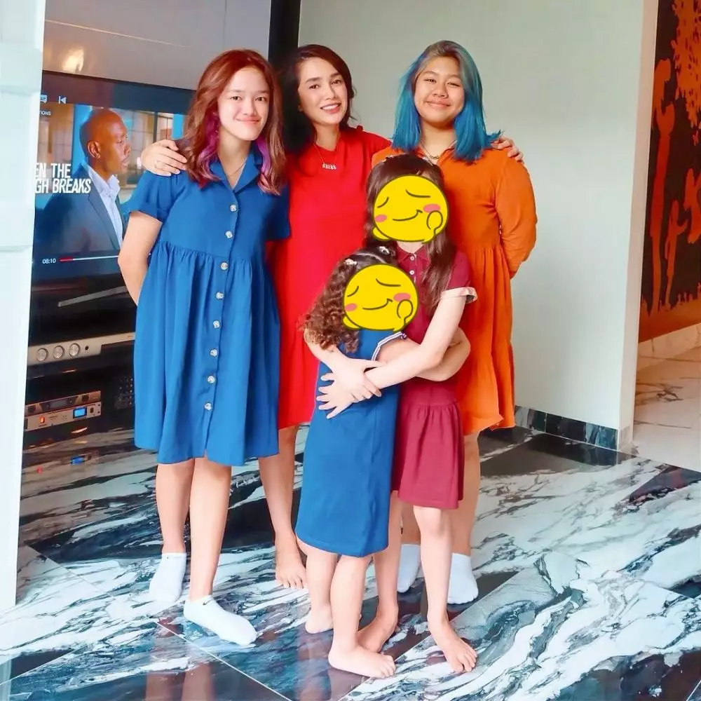 rambut Ara Amel © Instagram