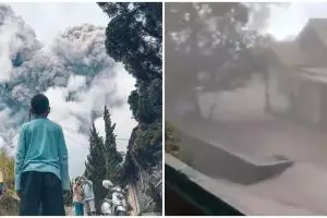 10 Foto dan video erupsi Gunung Merapi, 6 jam 22 kali awan panas