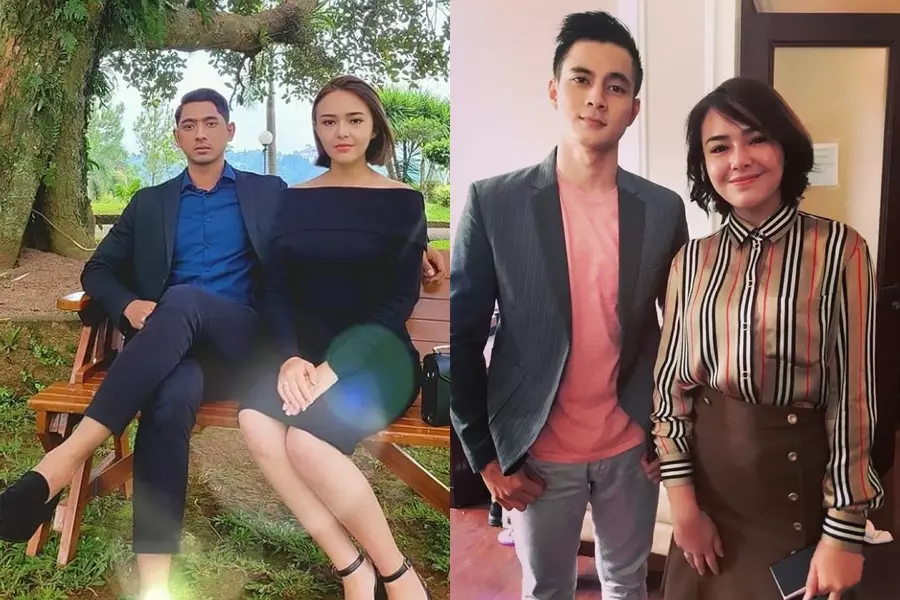 Beda gaya Arya Saloka dan Carlo Milk © Instagram