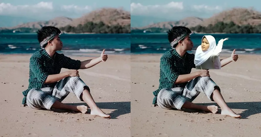 editan foto seleb liburan © 2021 brilio.net