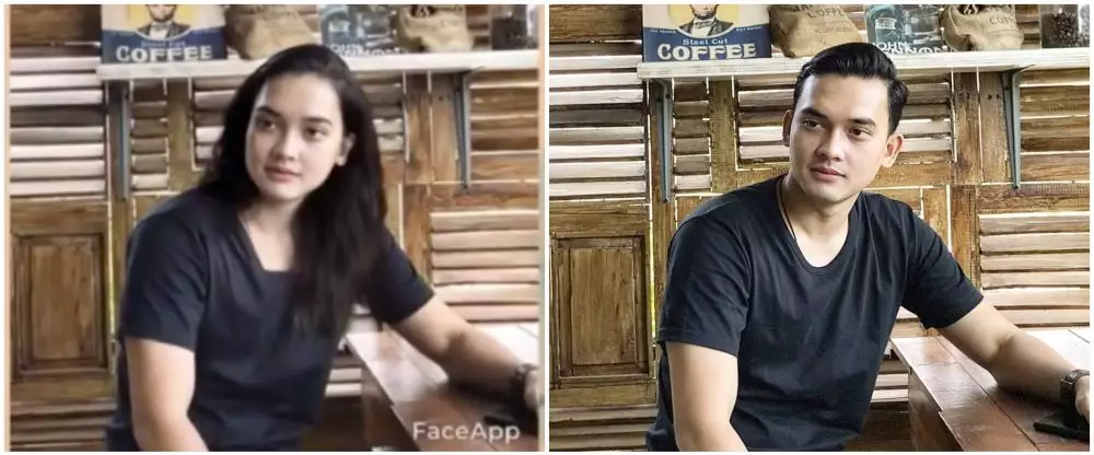 editan pesinetron ganteng jadi cewek © Instagram editan pesinetron ganteng jadi cewek © Instagram