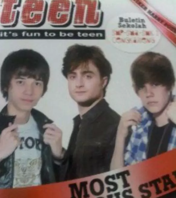 Stefan model majalah remaja © Facebook