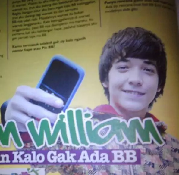 Stefan model majalah remaja © Facebook