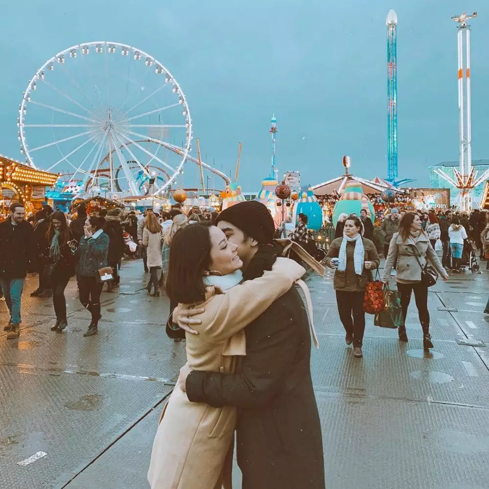 Potret Al Ghazali dan Alyssa Daguise bak prewedding © Instagram Potret Al Ghazali dan Alyssa Daguise bak prewedding © Instagram