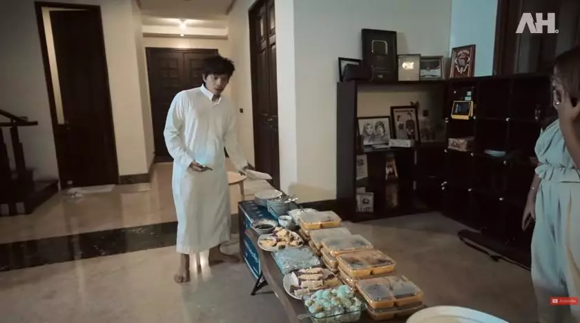 momen syukuran rumah baru atta © YouTube momen syukuran rumah baru atta © YouTube